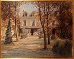 La Maison de Victor Hugo à Paris avenue d'Eylau by Eugène Bourgeois