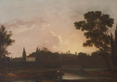 Lamarsh House, Lamarsh, Essex by John Constable