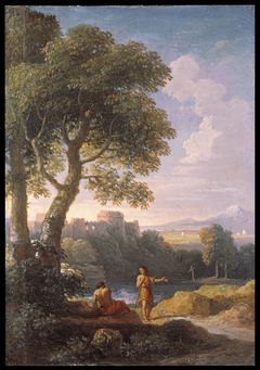 Landscape of the Roman "Compagna" by Jan Frans van Bloemen