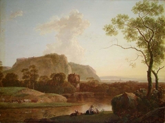 Landscape with a River by Johann Christian Klengel