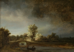 Landscape with a Stone Bridge