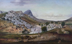 Les garrigues du pic Saint-Loup by Eugène Castelnau