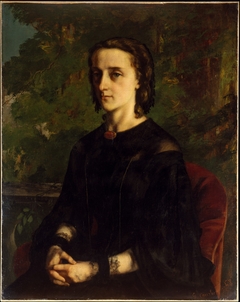 Madame Frederic Breyer by Gustave Courbet