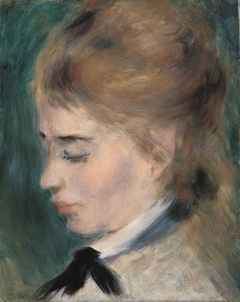 Mädchenkopf by Auguste Renoir