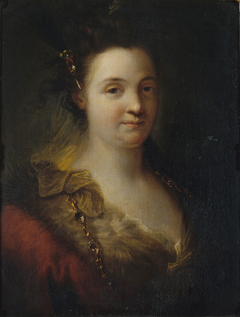 Mademoiselle Duclos (Marie-Anne de Châteauneuf, 1670-1748, dite), sociétaire de la Comédie Française by Alexis Grimou