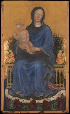 Madonna and Child with Angels by Gentile da Fabriano