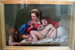 Madonna and Child with St. John by Domenichino