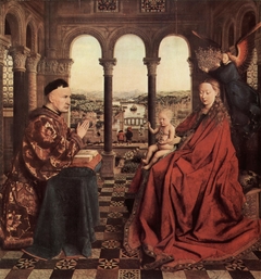 Madonna of Chancellor Rolin by Jan van Eyck