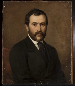 Male portrait by Aleksander Kamiński