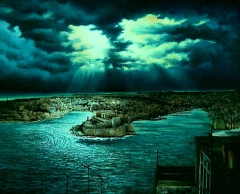 Malta Grand Harbour by Benny Brimmer