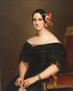 Maria Christina of the Two Sicilies (1806-1878), Spanish queen-consort by Franz Xaver Winterhalter