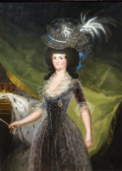 María Luisa de Parma, reina de España by Francisco Goya