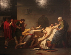 Mort de Caton d'Utique by Pierre-Narcisse Guérin