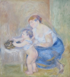 Mother and Child by Auguste Renoir