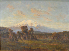 Mount Ruapehu by William Francis Barraud