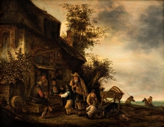 Musicians Outside the Tavern