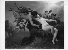 Mythologische Darstellung (Bacchus und Ariadne) by Karl von Blaas