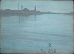Nocturne in Blue and Silver by James McNeill Whistler