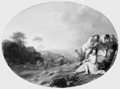 Nymphs in a Landscape