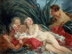 Pan and Syrinx by François Boucher