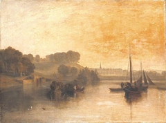 Petworth, Sussex, the Seat of the Earl of Egremont: Dewy Morning by J. M. W. Turner