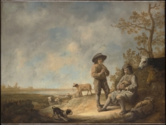 Piping Shepherds by Aelbert Cuyp