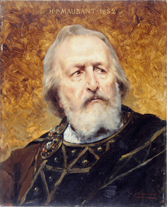 Portrait d'Henri Maubant (1821-1902), sociétaire de la Comédie-Française by Théobald Chartran