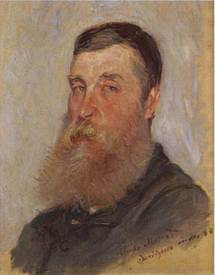 Portrait d'un peintre anglais, Bordighera