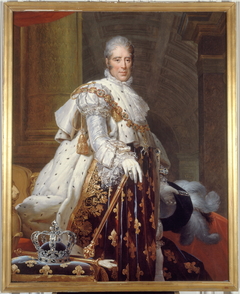 Portrait de Charles X (1757-1836), roi de France, en costume de sacre by Anonymous