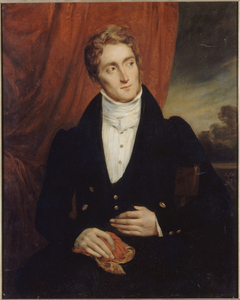 Portrait de Jean-Georges Farcy (1800-1830), littérateur by Alexandre-Marie Colin
