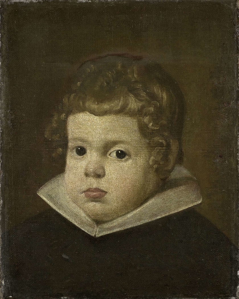 Portrait of a Boy about three years old, possibly Prince Balthasar Carlos, Son of the Spanish King Philip IV