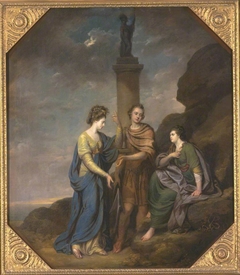 Portrait of a Gentleman, his Wife and Sister, in the Character of Fortitude introducing Hope as the Companion to Distress (‘The Witts Family Group’)