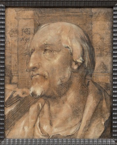 Portrait of a Scholar by Hendrik Goltzius