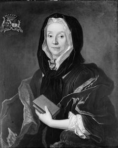 Portrait of a Woman Holding a Book