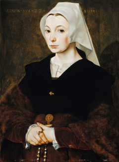 Portrait of a young woman by Master of the 1540s