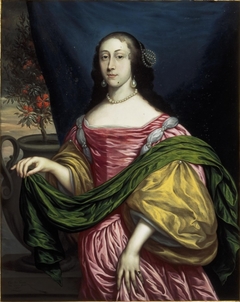 Portrait of Aletta Pater (1641-1725) by Cornelius Janson van Ceulen the Younger