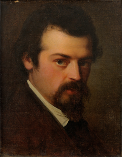 Portrait of artist Aleksander Hagen