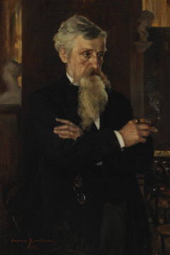Portrait of August Schauman, journalist by Gunnar Berndtson