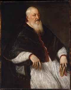 Filippo Archinto (born about 1500, died 1558), Archbishop of Milan by Titian