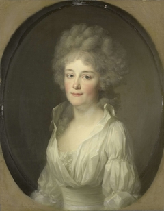 Portrait of Johanna Ferdinanda van Collen, Wife of Salomon Rendorp by Johann Friedrich August Tischbein