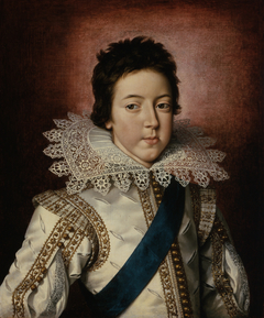 Portrait of Louis XIII, King of France as a Boy by Frans Pourbus II