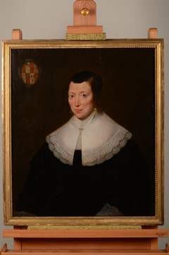 Portrait of Maria van Herlaer (?-1653) by anonymous painter