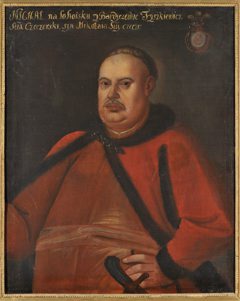 Portrait of Michał Tyszkiewicz, Leliwa coat of arms (?–before 1703), starosta of Chachersk by Unknown Artist