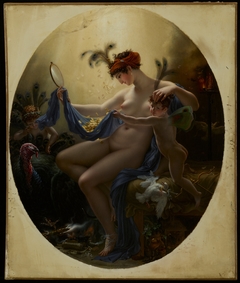Portrait of Mlle. Lange as Danae by Anne-Louis Girodet de Roussy-Trioson