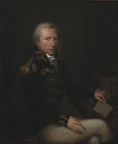 Portrait of the Collector Consul Hans West by Charles Pièrre Verhulst