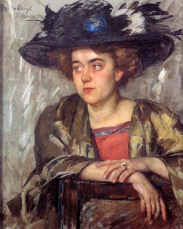 Portrait of Thérèse Ansingh (artist name "Sorella")