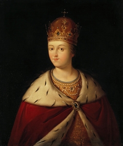 Portrait of Tsarevna Sophia by Anonymous