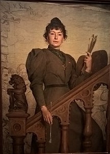 Portrait of Virginie Demont-Breton