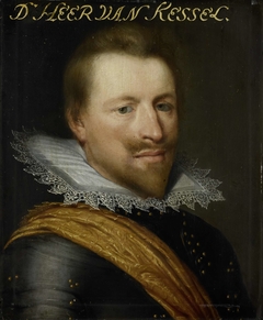 Portrait of Willem Adriaen, Count van Hornes, Lord of Kessel and Westwezel, General of Artillery by Unknown Artist