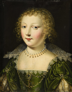 Portrait présumé de Marie d'Orléans by anonymous flemish painter